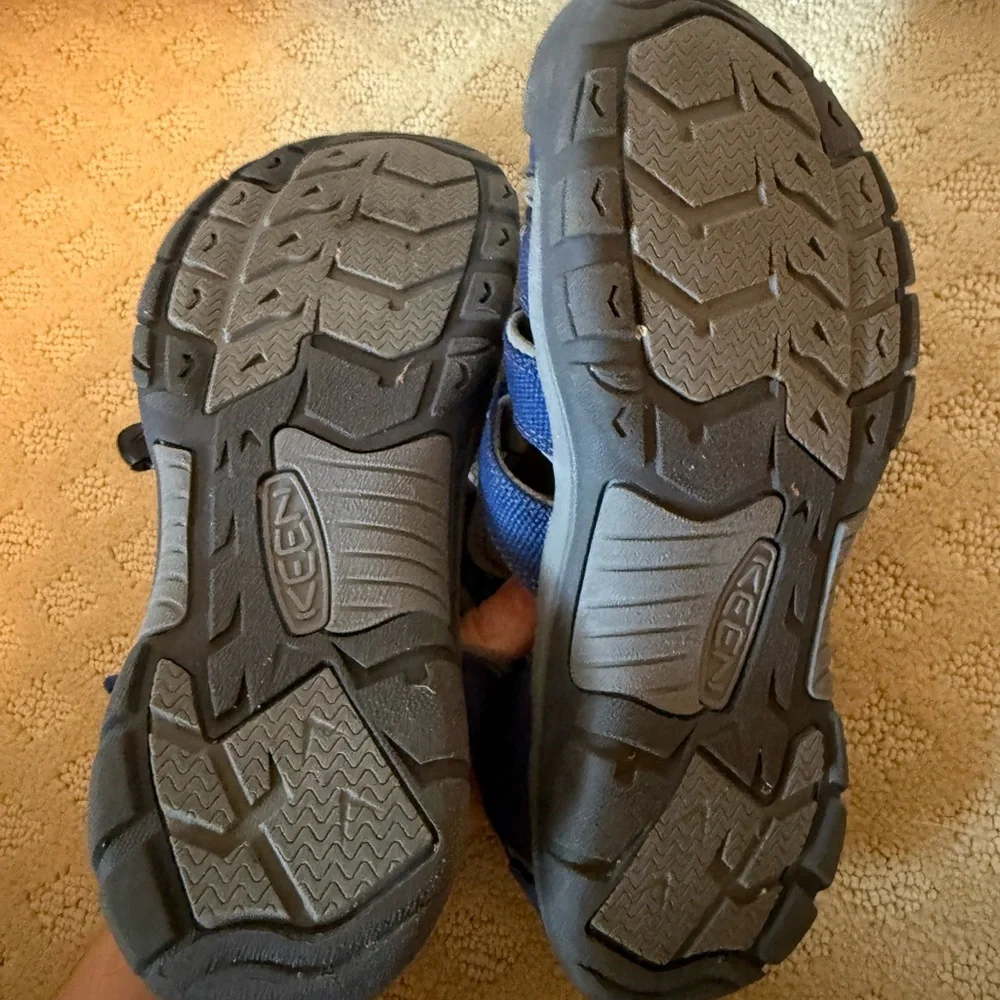 Keen Blue and Gray Outdoor Kid’s Seacamp Sandals